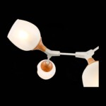 SLE113502-05 Светильник потолочный Белый, Светлое дерево/Белый E27 5*60W CIOTOLLA — изображение 7