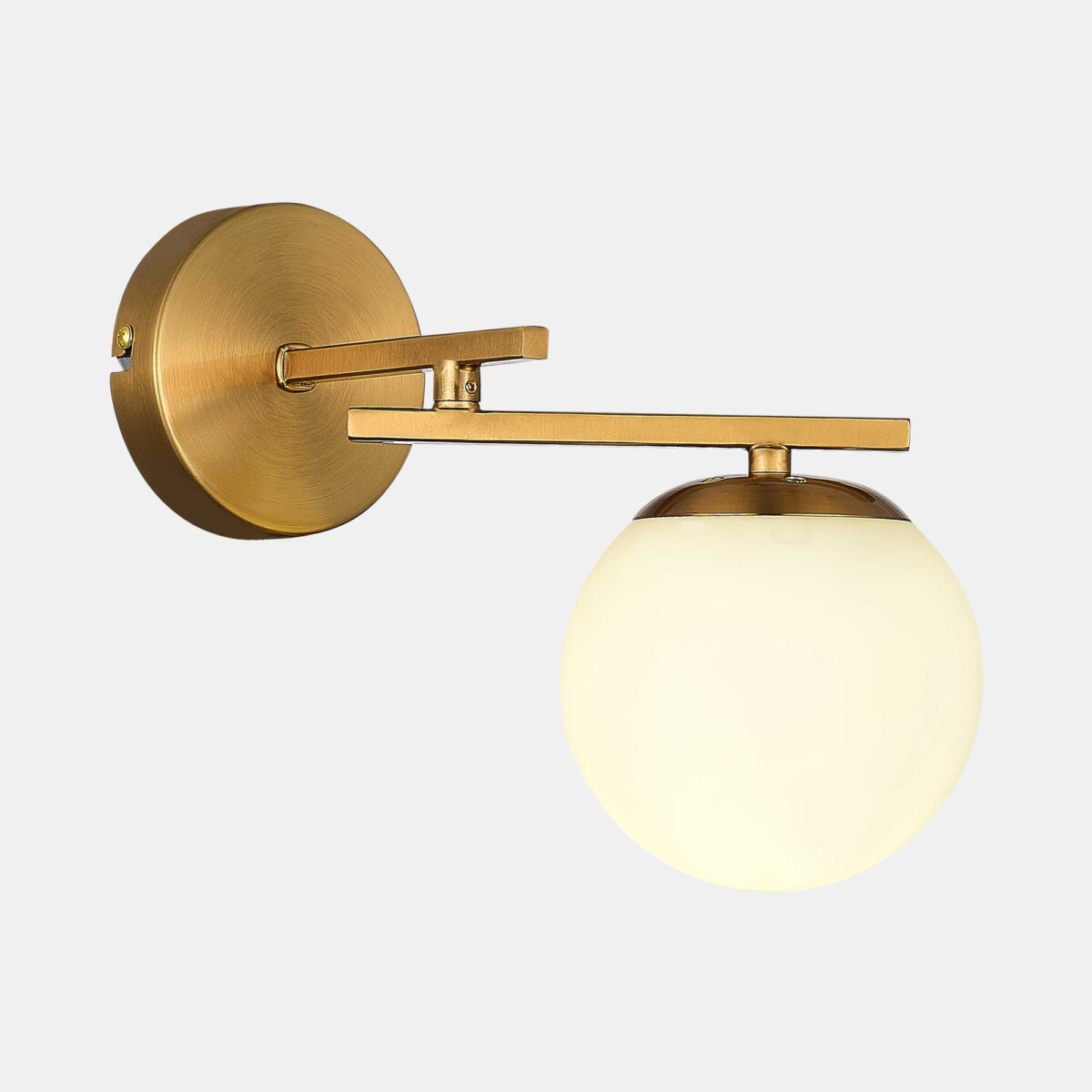 SLE1195-301-01_01G SLE1195-301-01 Светильник настенный Латунь/Белый E14 1*40W SIERRA — изображение 1