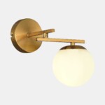 SLE1195-301-01 Светильник настенный Латунь/Белый E14 1*40W SIERRA — изображение 5