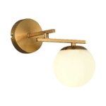 SLE1195-301-01 Светильник настенный Латунь/Белый E14 1*40W SIERRA — изображение 6