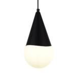 SLE1197-403-01 Светильник подвесной Черный/Белый E27 1*40W FIORI — изображение 6