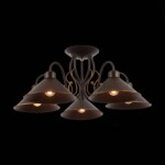 SLE120402-05 Светильник потолочный темно-коричневый/темно-коричневый E27 5*60W CIOLLA — изображение 10