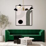 SLE1253-353-06 Светильник подвесной Латунь/Белый E14 6*60W NORBI — изображение 6