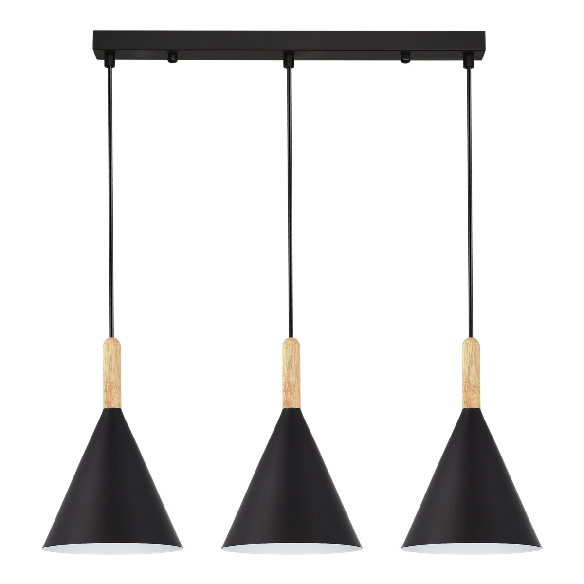 SLE1255-403-03 Светильник подвесной Черный/Черный E27 3*40W ARKET — изображение 2