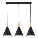 SLE1255-403-03 Светильник подвесной Черный/Черный E27 3*40W ARKET — изображение 2