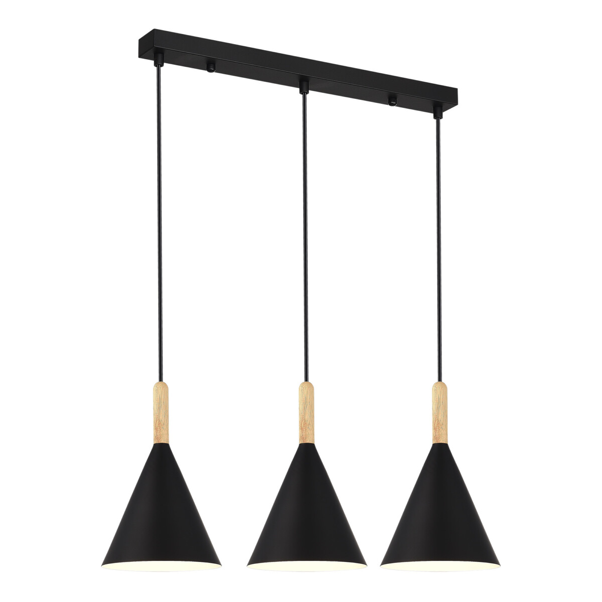 SLE1255-403-03 Светильник подвесной Черный/Черный E27 3*40W ARKET — изображение 5