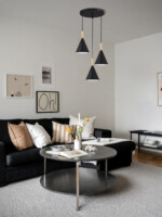 SLE1255-423-03 Светильник подвесной Черный/Черный E27 3*40W ARKET — изображение 3