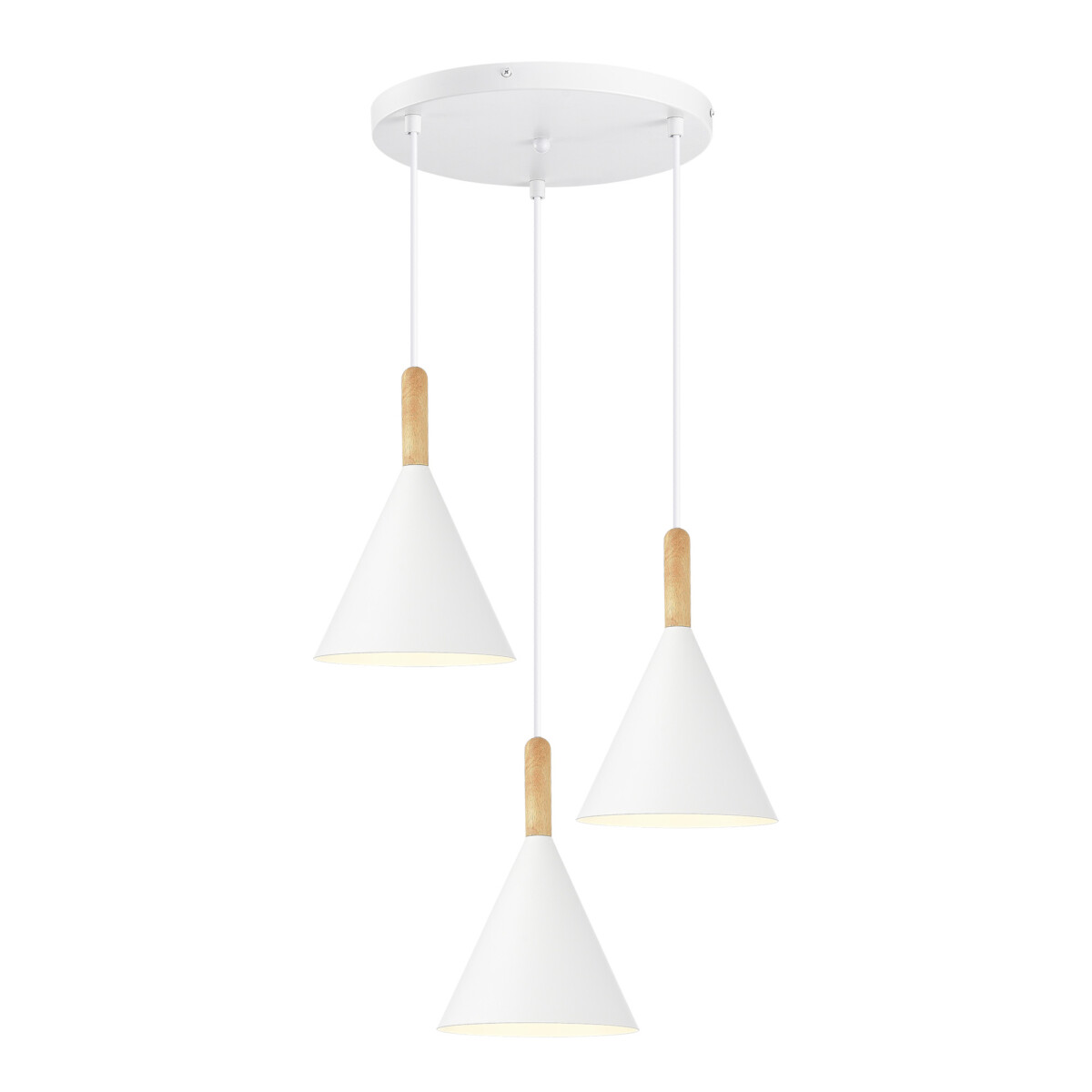 SLE1255-513-03 Светильник подвесной Белый/Белый E27 3*40W ARKET — изображение 4