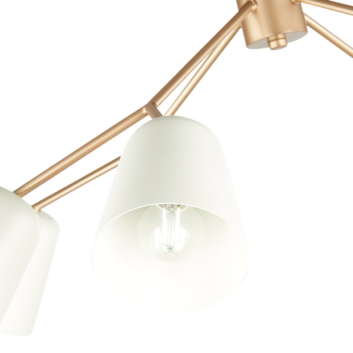 SLE155902-08 Светильник потолочный Золотистый/Белый E14 8*40W MARIO — изображение 18