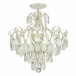 SLE160302-06 Светильник потолочный Золотистый/Белый матовый E14 6*60W MAGONZA — изображение 3