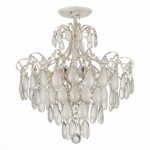 SLE160302-06 Светильник потолочный Золотистый/Белый матовый E14 6*60W MAGONZA — изображение 6