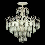 SLE160302-06 Светильник потолочный Золотистый/Белый матовый E14 6*60W MAGONZA — изображение 13