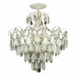 SLE160302-06 Светильник потолочный Золотистый/Белый матовый E14 6*60W MAGONZA — изображение 15