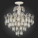 SLE160302-06 Светильник потолочный Золотистый/Белый матовый E14 6*60W MAGONZA — изображение 17