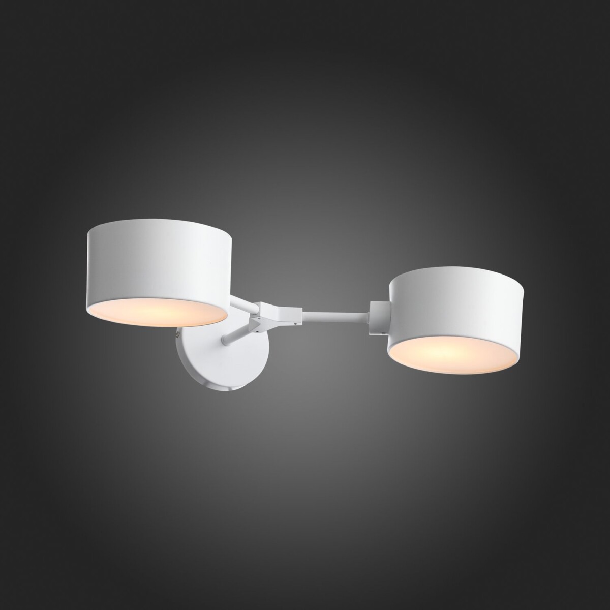 SLE183501-02 Светильник настенный Белый/Белый E14 2*60W GIMENTO — изображение 2