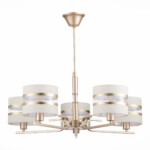 Уценка SLE300203-05 Светильник потолочный Шампань/Белый, Золотистый E14 5*40W ALMESE — изображение 2