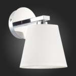 SLE300401-01 Светильник настенный Хром/Белый E14 1*40W PRATO — изображение 5