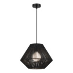 SLE6025-403-01 Светильник подвесной черный/черный E27 1*40W ETTAN — изображение 2