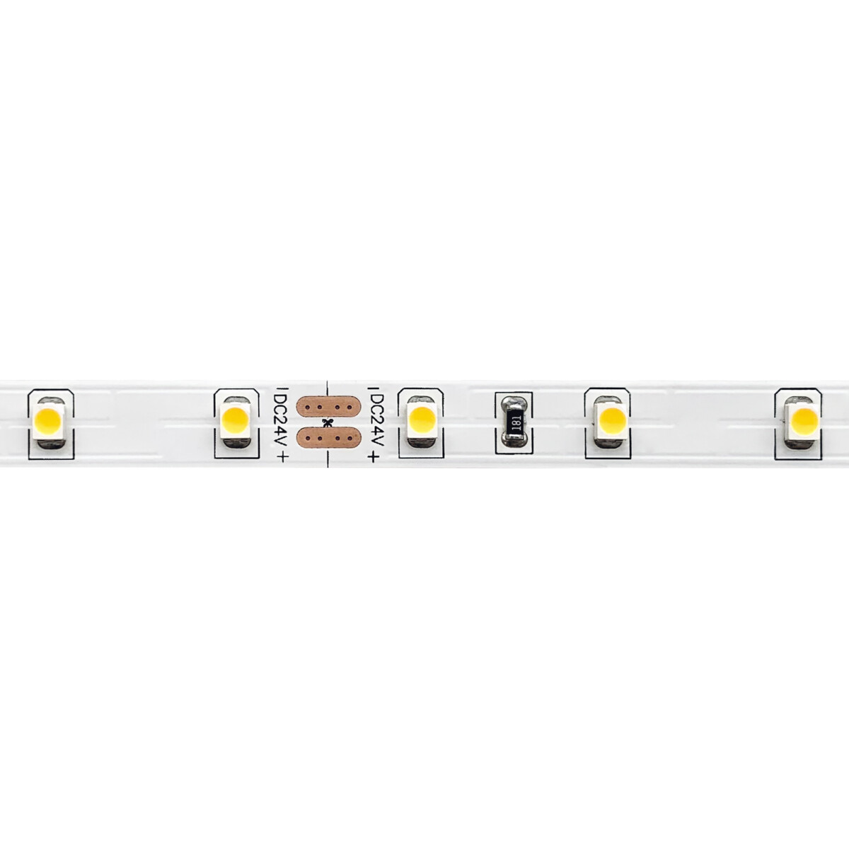 ST016.405.20 Светодиодная лента  - 60leds/м*4.8W/мW 4000K 400Lm Ra80 120° IP20 L5000xW8xH2 24V Светодиодные ленты — изображение 1