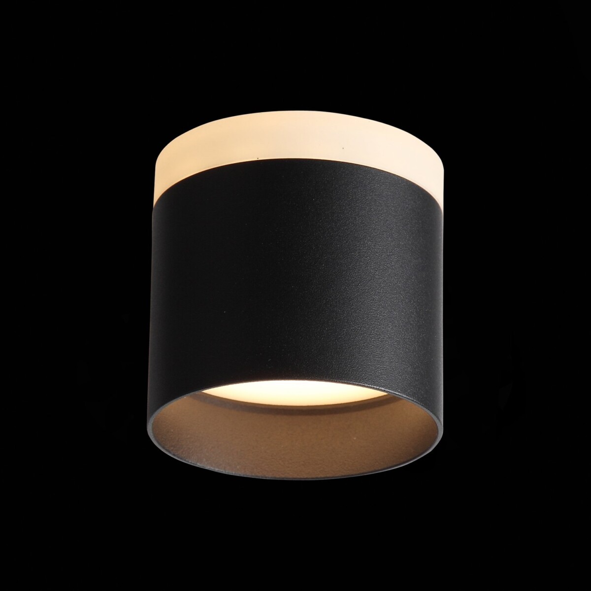 ST102.402.09 Светильник потолочный Черный LED 1*9W 3000K 702Lm Ra>80 120° IP20 D79xH75 170-240V Накладные светильники — изображение 1