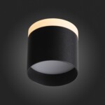 ST102.402.09 Светильник потолочный Черный LED 1*9W 3000K 702Lm Ra>80 120° IP20 D79xH75 170-240V Накладные светильники — изображение 8