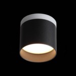 ST102.402.12 Светильник потолочный Черный LED 1*12W 3000K 936Lm Ra>80 120° IP20 D100xH90 170-240V Накладные светильники — изображение 4