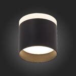 ST102.442.09 Светильник потолочный Черный LED 1*9W 4000K 702Lm Ra>80 120° IP20 D79xH75 170-240V Накладные светильники — изображение 2