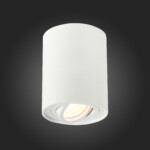 ST108.517.01 Светильник потолочный Белый GU10 1*50W  IP20 D98xH124 220V Без ламп Накладные светильники — изображение 2