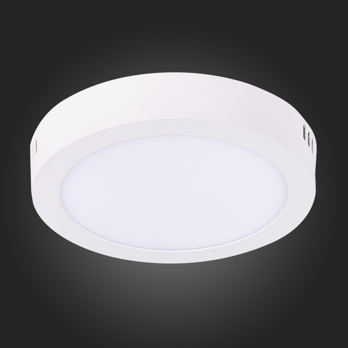 ST112.532.12 Светильник настенно-потолочный Белый LED 1*12W 3000K 715Lm Ra80 120° IP20 D160xH28 90-2 Накладные светильники — изображение 5