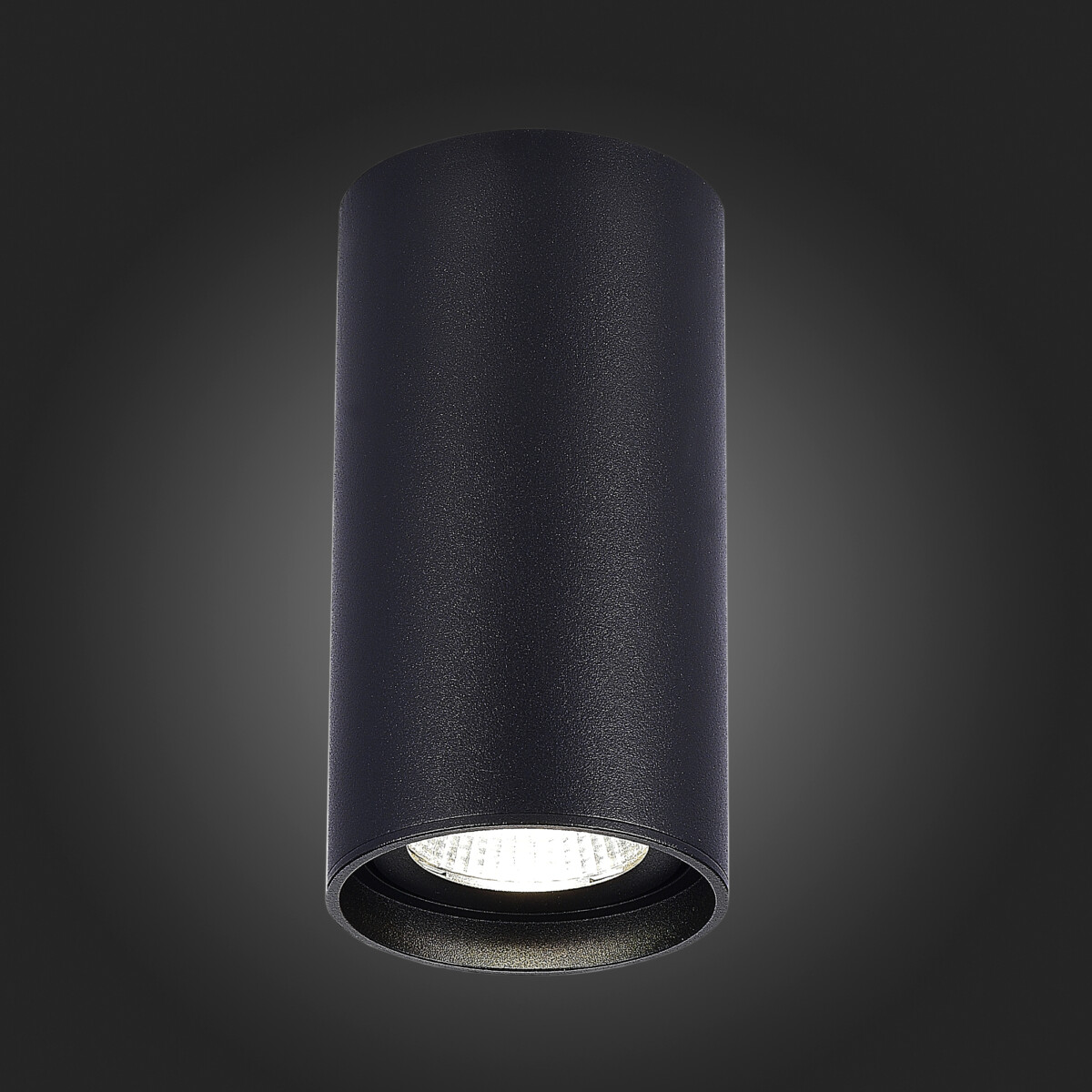 ST157.432.15 Светильник потолочный Черный LED 1*15W 3000K 1 200Lm Ra>90 60° IP44 D75xH140 220-265V Накладные светильники — изображение 2