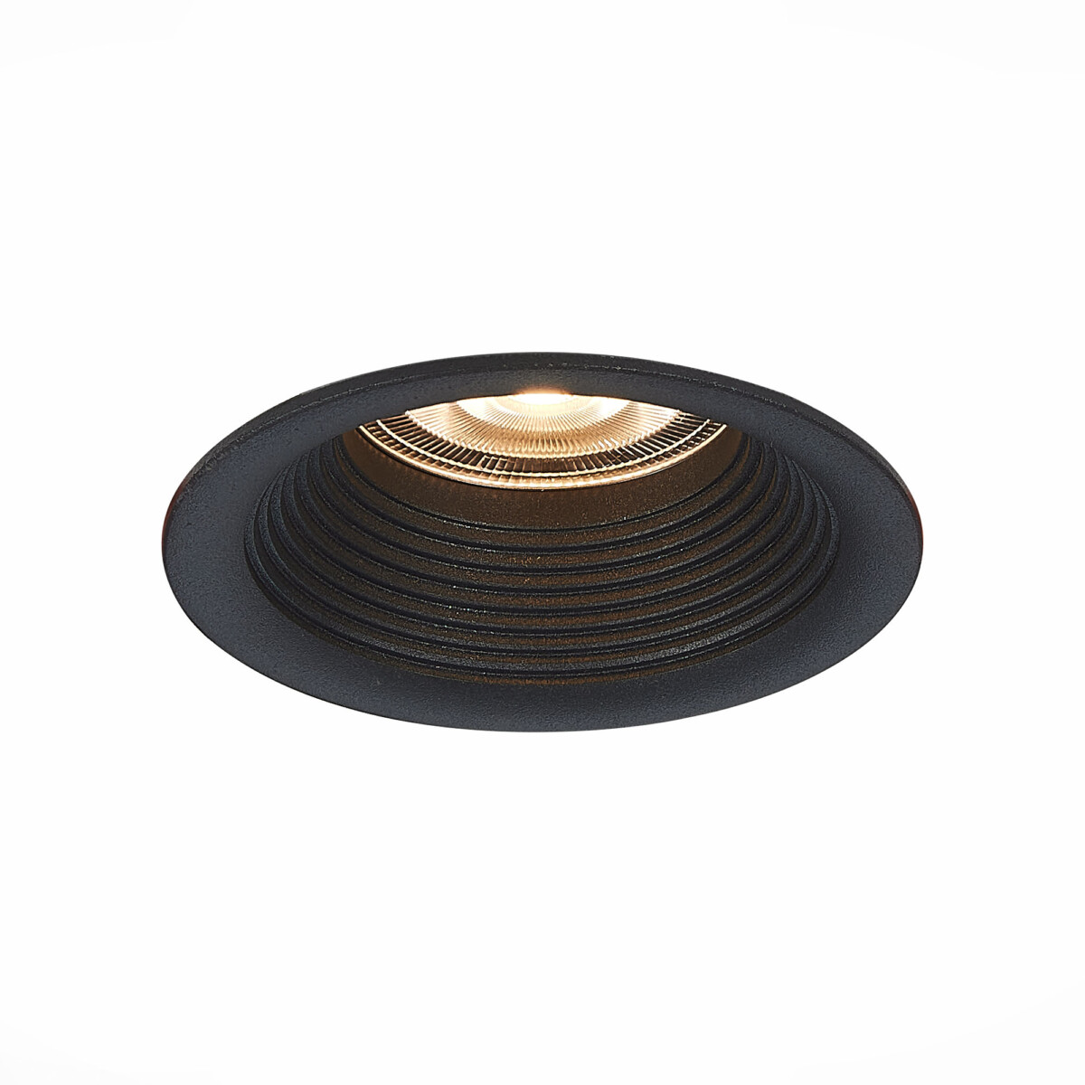 ST202.408.01 Св-к встр. Черный GU10 1*50W  D89xH40 220V Без ламп Встраиваемые светильники — изображение 3