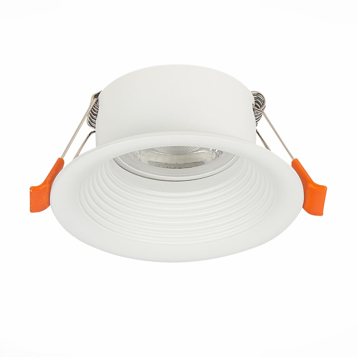 ST202.508.01 Св-к встр. Белый GU10 1*50W  D89xH40 220V Без ламп Встраиваемые светильники — изображение 2