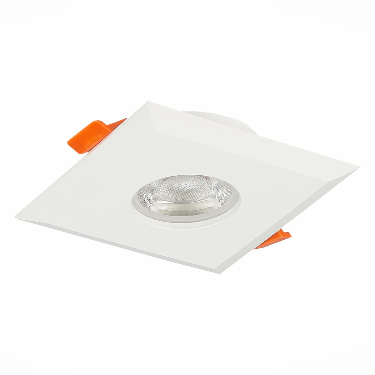 ST204.508.01 Св-к встр. Белый GU10 1*50W  L94xW94xH25 220V Без ламп Встраиваемые светильники — изображение 2