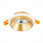 ST206.258.01 Св-к встр. Белый GU10 1*50W  IP20 D92xH38 220V Без ламп Встраиваемые светильники — изображение 2