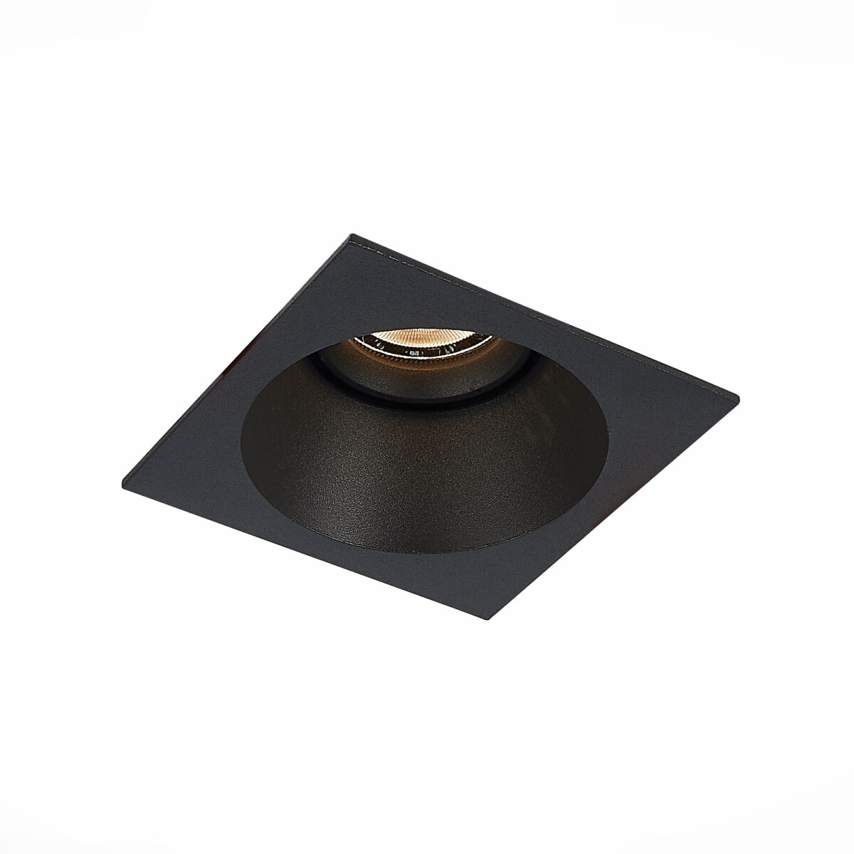 ST207.418.01 Св-к встр. Черный GU10 1*50W  L103xW103xH52 220V Без ламп Встраиваемые светильники — изображение 4