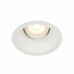 ST207.508.01 Св-к встр. Белый GU10 1*50W  D103xH52 220V Без ламп Встраиваемые светильники — изображение 3