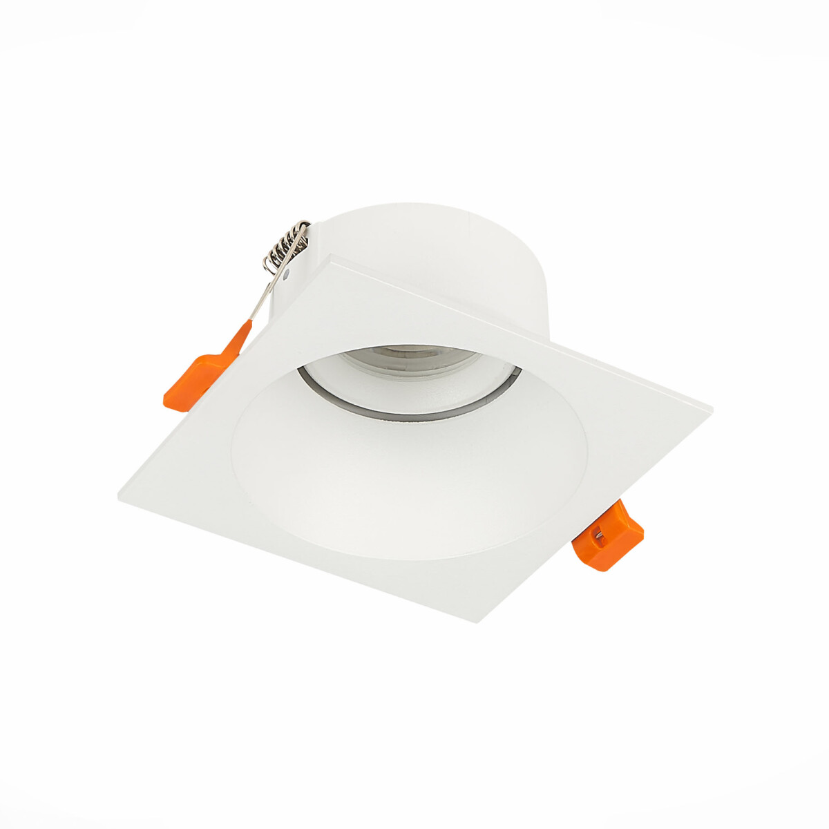 ST207.518.01 Св-к встр. Белый GU10 1*50W  L103xW103xH52 220V Без ламп Встраиваемые светильники — изображение 2