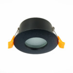 в наличии ST213.408.01 Св-к встр. Черный GU10 1*50W IP44 D84xH50 220V Без ламп Встраиваемые светильники - купить в интернет-магазине Светильники Торг