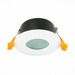 ST213.508.01 Св-к встр. Белый GU10 1*50W  IP44 D84xH50 220V Без ламп Встраиваемые светильники — изображение 2