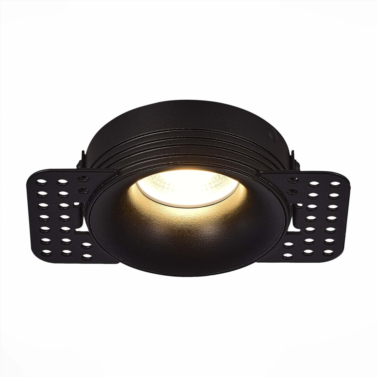 в наличии ST218.448.01 Св-к встр. Черный GU10 1*50W IP20 D78xH30 165-265V Без ламп Встраиваемые светильники - купить в интернет-магазине Светильники Торг