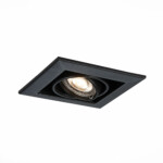 ST250.448.01 Св-к встр. Черный GU10 1*50W  L126xW126xH70 220V Без ламп Встраиваемые светильники — изображение 3