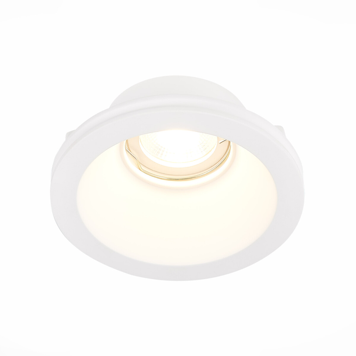 ST254.308.01 Св-к встр. из гипса Белый GU10 1*50W  IP20 D120xH50 180-240V Без ламп Встраиваемые светильники — изображение 3