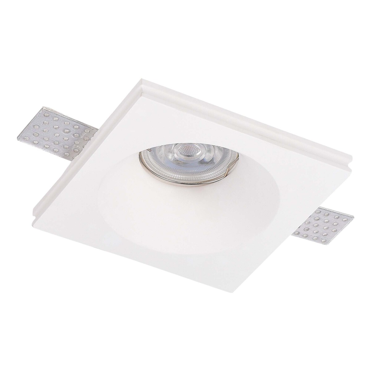 ST254.328.01 Св-к встр. из гипса Белый GU10 1*50W IP20 L120xW120xH40 220V Без ламп Встраиваемые светильники — изображение 2