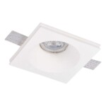 ST254.328.01 Св-к встр. из гипса Белый GU10 1*50W IP20 L120xW120xH40 220V Без ламп Встраиваемые светильники — изображение 2