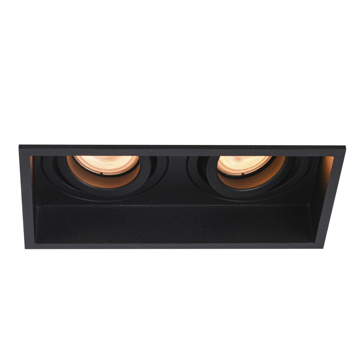 ST261.418.02_01W ST261.418.02 Св-к встр. Черный GU10 2*50W IP20 L91,5xW17,2xH5,2 220V Без ламп Встраиваемые светильники — изображение 1