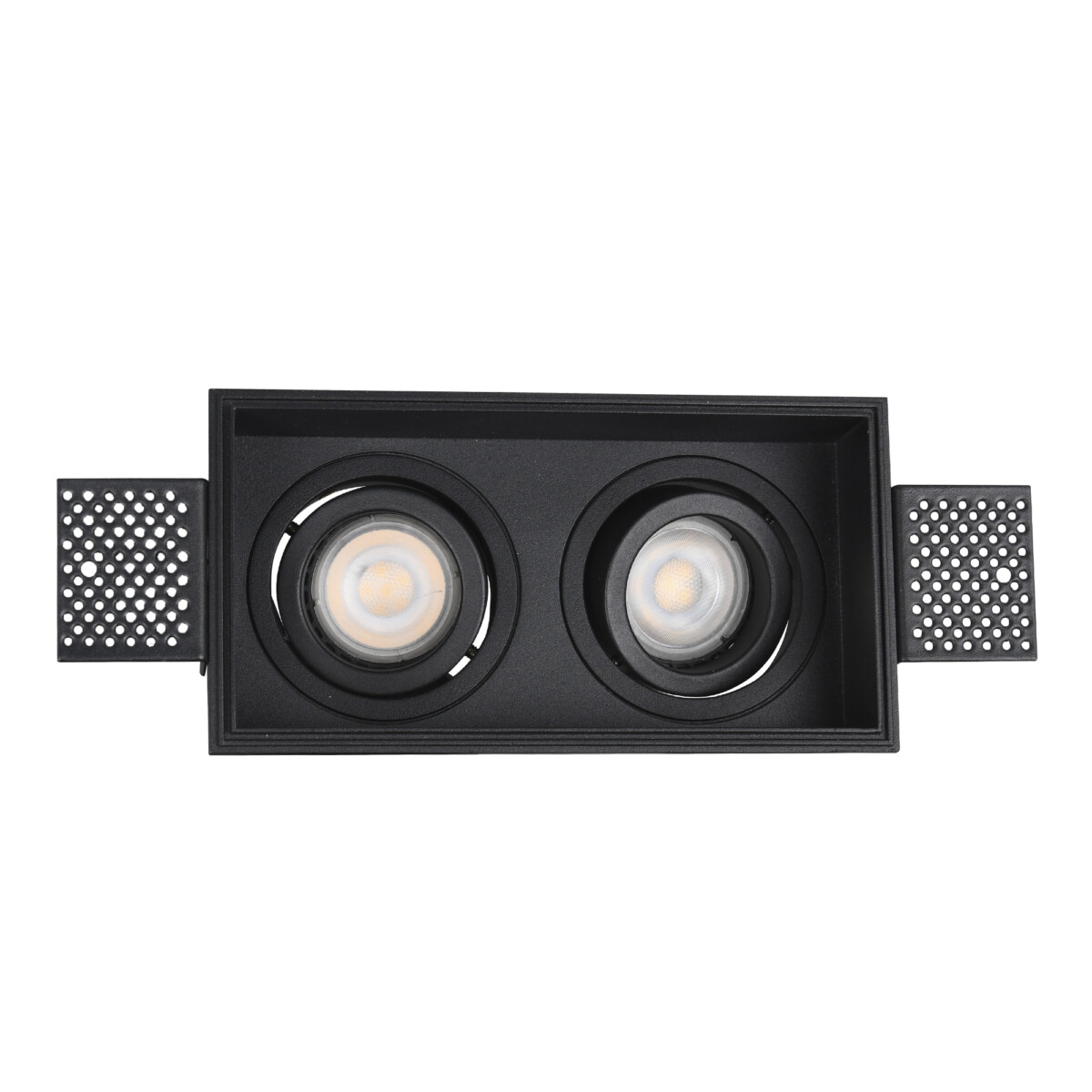 ST262.418.02 Св-к встр. Черный GU10 2*50W IP20 L91,5xW17,2xH5,2 220V Без ламп Встраиваемые светильники — изображение 1