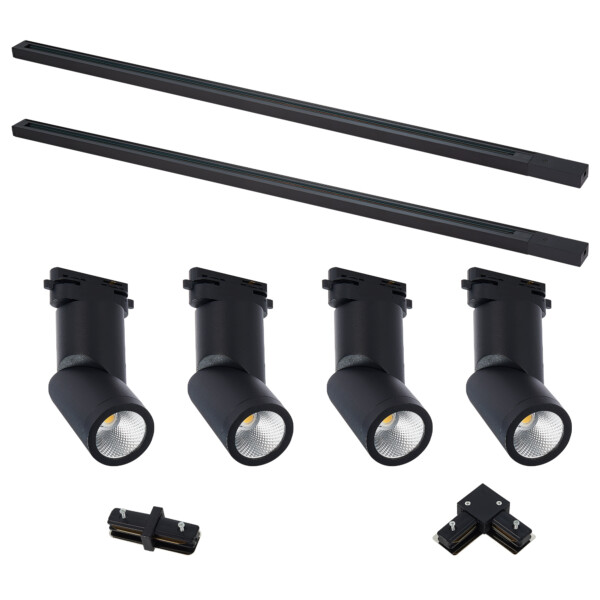 ST2650.430.04 Комплект трек, черный,4 св-ка,2 шинопр-да,кон-ры,ST650.436.10,ST001.419.00,ST002.419.0 BASE