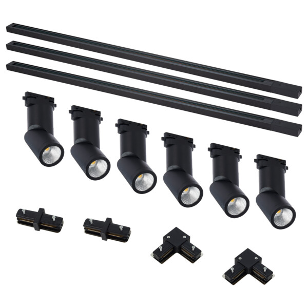 ST2650.430.06 Комплект трек,черный,6 св-ков,3 шинопр-да,кон-ры,ST650.436.10,ST001.419.00,ST002.419.0 BASE