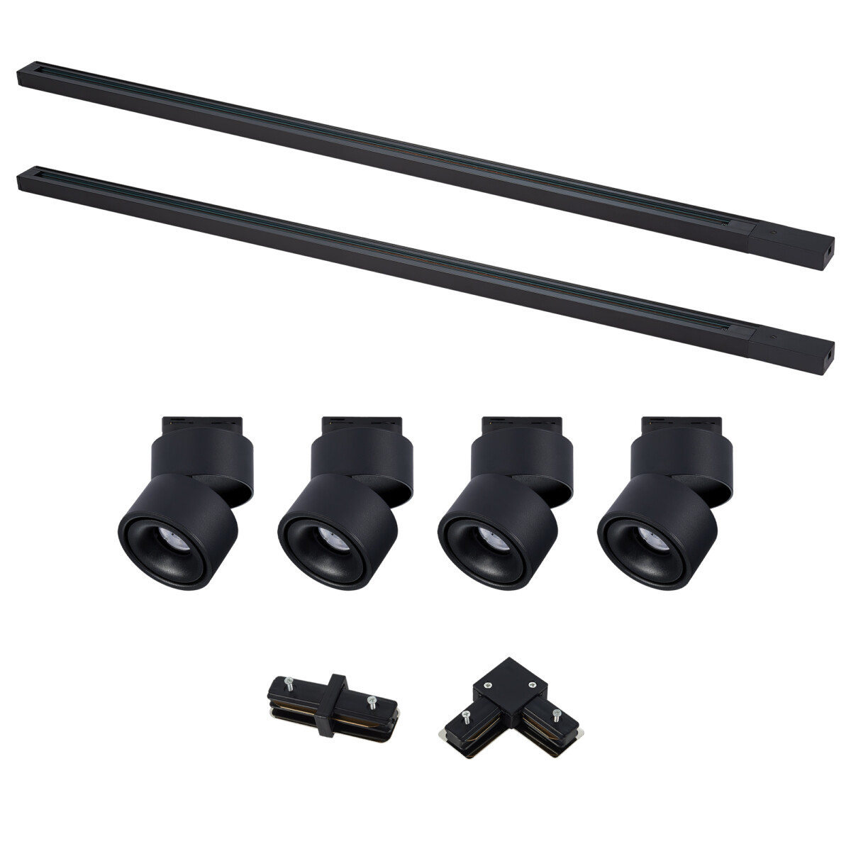 ST2652.430.04 Комплект трек, черный, 4св-ка,2шинопр-да, кон-ры,ST652.436.12,ST001.419.00,ST002.419.0 BASE — изображение 1