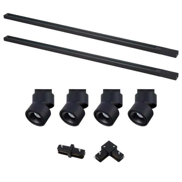 ST2652.430.04 Комплект трек, черный, 4св-ка,2шинопр-да, кон-ры,ST652.436.12,ST001.419.00,ST002.419.0 BASE